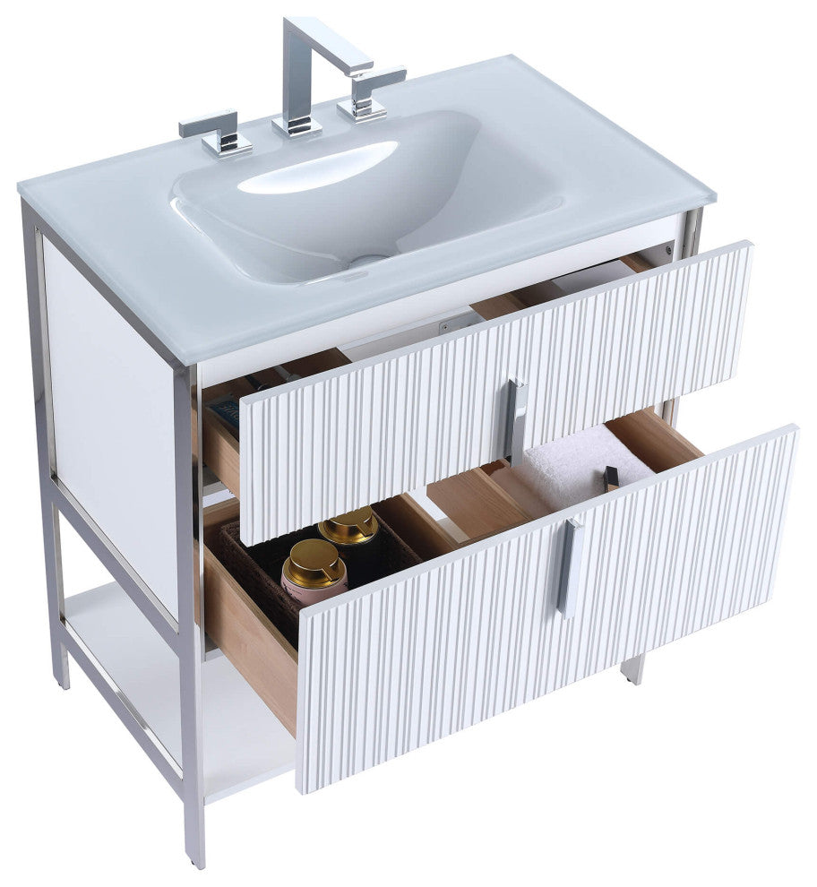 Fine Fixtures Serenity Modern bathroom vanity