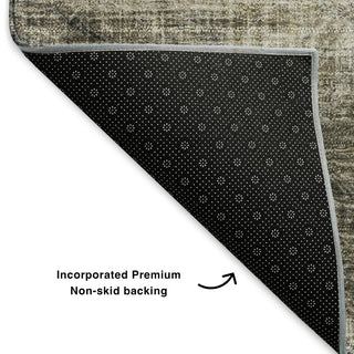 Premium Machine Washable Mayfield AMF596 Beige 9' x 12' Rug