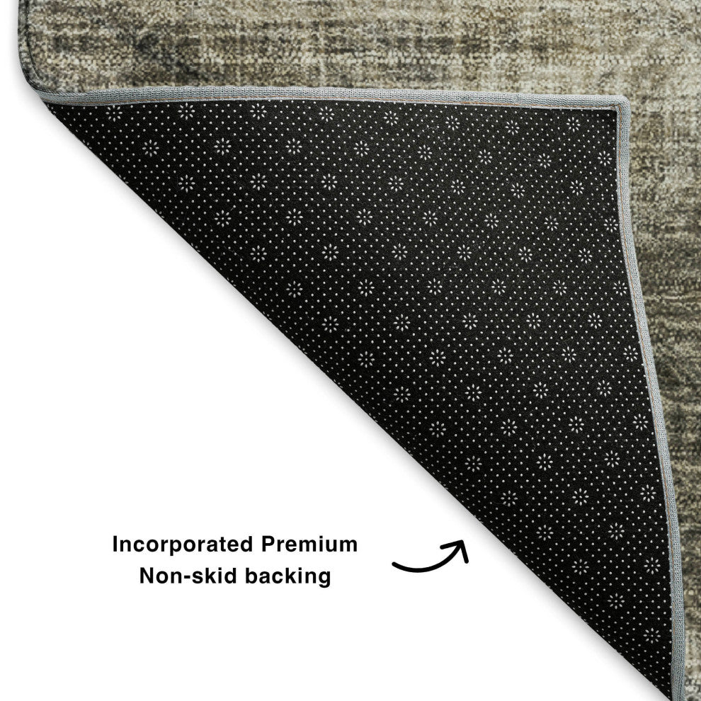 Premium Machine Washable Mayfield AMF596 Beige 9' x 12' Rug