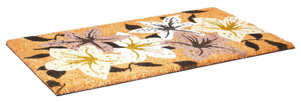 Calloway Mills Lovely Lilies Doormat, 24" X 36"