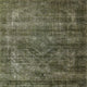 Ahgly Company Indoor Square Mid-Century Modern Area Rugs, 7' Square
