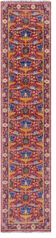 Turkish Oushak Hand Knotted Wool Runner Rug 2' 8" X 12' 6" - Q15907