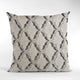 Plutus Brown Beige Diamond Faux Fur Luxury Throw Pillow, Brown Beige, 18" x 18"