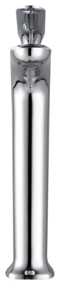 Brianna 11" Single Hole Vessel Sink Filler Bathroom Faucet, Polished Chrome