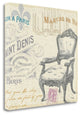 "Victorian VIntage IV" By Pela Studio, Giclee Print on Gallery Wrap Canvas