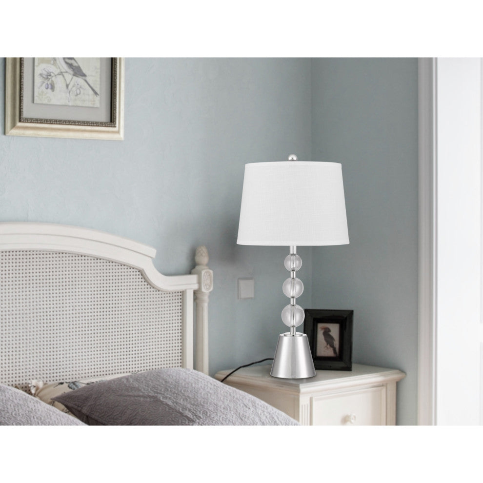 Amersfoort 28" Height Clear Glass Table Lamp
