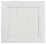 Eagle Furniture 55" Coastal Thin Corner Entertainment Console, Bright White