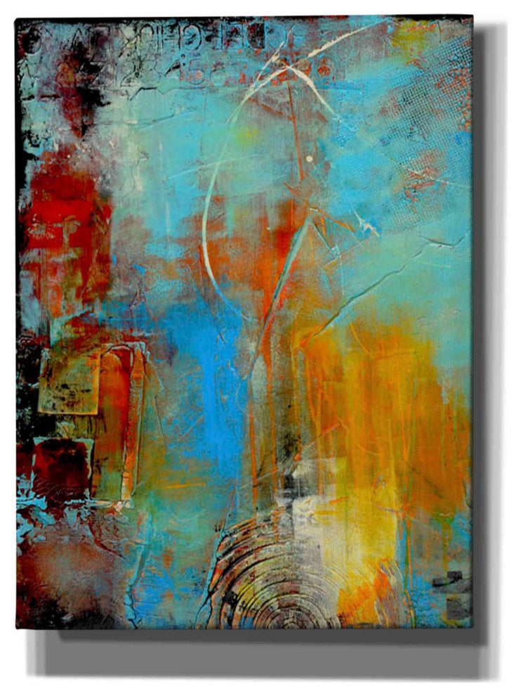 Epic Graffiti ''Detour 84 I'' by Erin Ashley Giclee Wall Art, 40"x54"