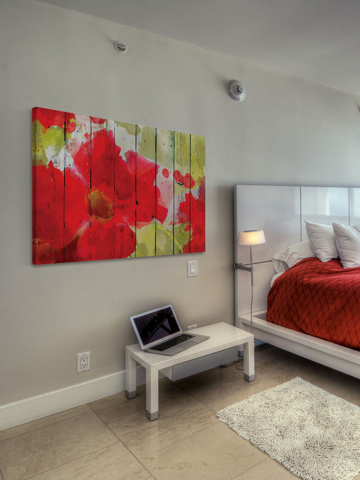 "Beautiful in Red" Painting Print on Canvas by Irena Orlov