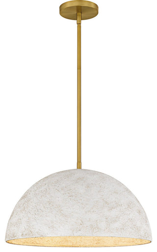 Portia Three Light Pendant in Brushed Gold