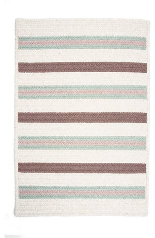 Colonial Mills Allure AL69 Misted Green Stripes Area Rug, Rectangular 12'x15'