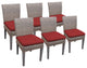 6 Oasis Armless Dining Chairs