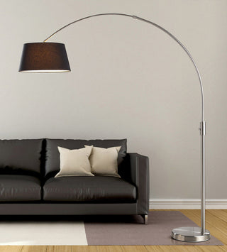 ORBITA Arch Floor Lamp, Black