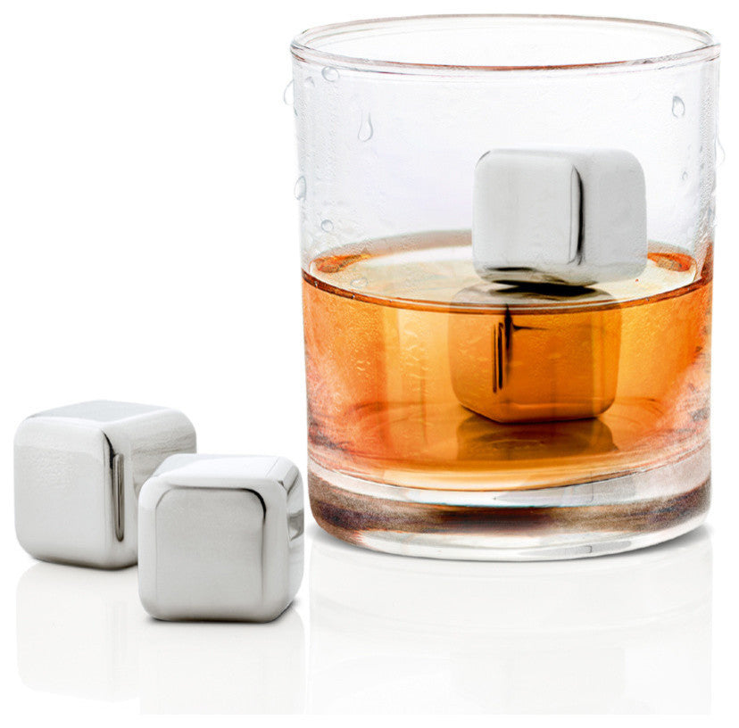 Lounge Stainless Steel Ice Cubes