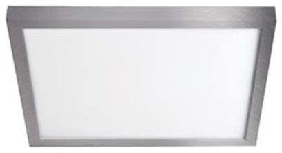 Square LED 7" Flush Mount 3500K, Brushed Nickel
