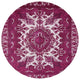 Ahgly Company Indoor Round Mid-Century Modern Area Rugs, 4' Round