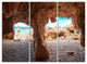 "Denia Las rotas Beach Caves" Metal Wall Art, 3 Panels, 36"x28"