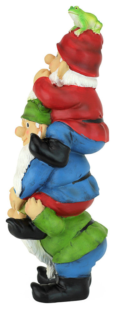 Tower of Three Gnomes and Frog Statue