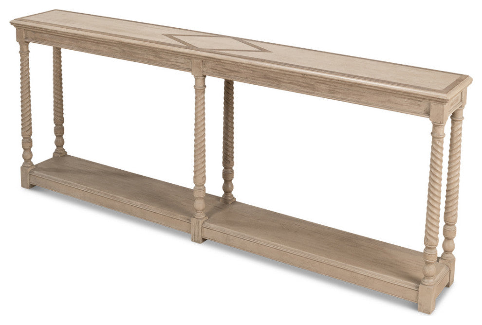 Neo Classic Pine Console Table