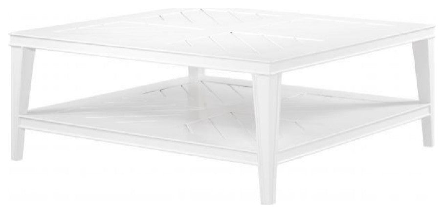 Square White Outdoor Coffee Table | Eichholtz Bell Rive