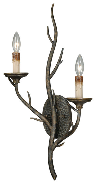 Vaxcel Lighting W0075 Monterey 2 Light Indoor Wall Sconce - Autumn Patina