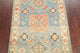 Faded Oriental Traditional Hand Made Pakistani Area Rug, Blue, 5'1"x3'4"