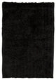 Oyster Contemporary Area Rug, Black, 5'x7'6"