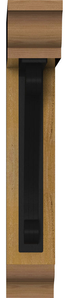 Legacy Traditional Ironcrest Bracket Triple Brace, 4"x20"x23", 4" Thick