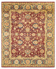 Zuri, One-of-a-Kind Hand-Knotted Area Rug Red, 8'1"x10'0"