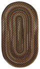 Capel Bangor Very Charcoal 0070_300 Braided Rugs - 8' 6" Round