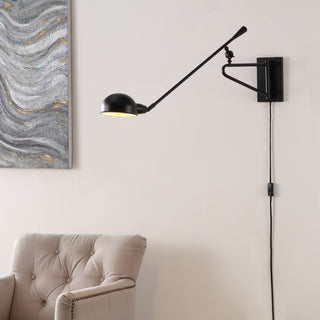 Safavieh Moxley 36.5" Wall Sconce, Black