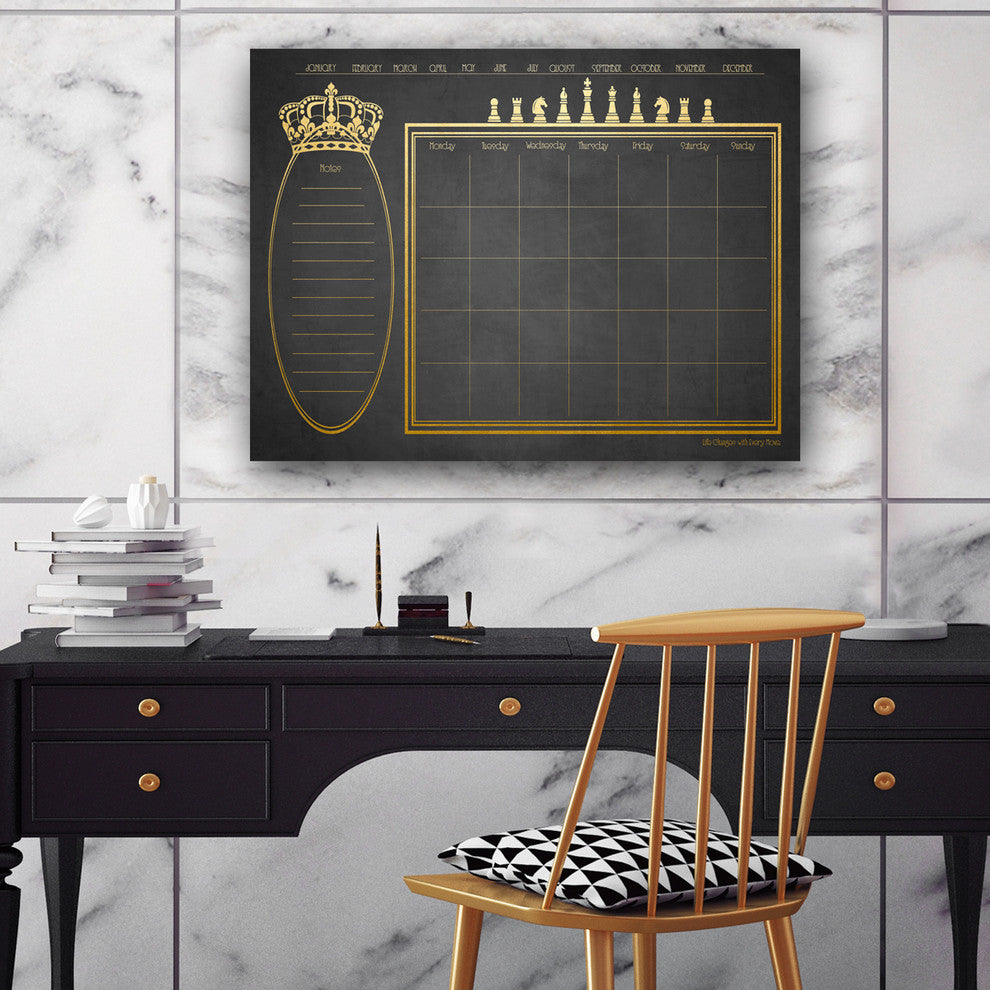 Ready2HangArt Regal Dry Erase Monthly Calendar on ArtPlexi, 30"x40"