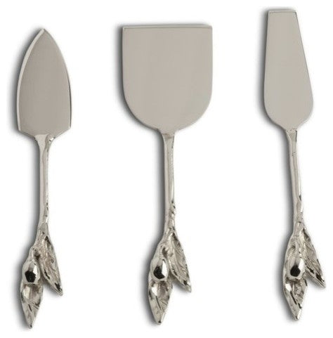 Oliveira Cheese Knives, Set of 3