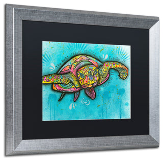 Dean Russo 'Turtle' Framed Art, 16x20, Black Mat, Black Mat
