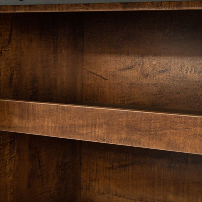 Farmhouse walnut TV stand 65 inch flat media console table storage wood cabinet