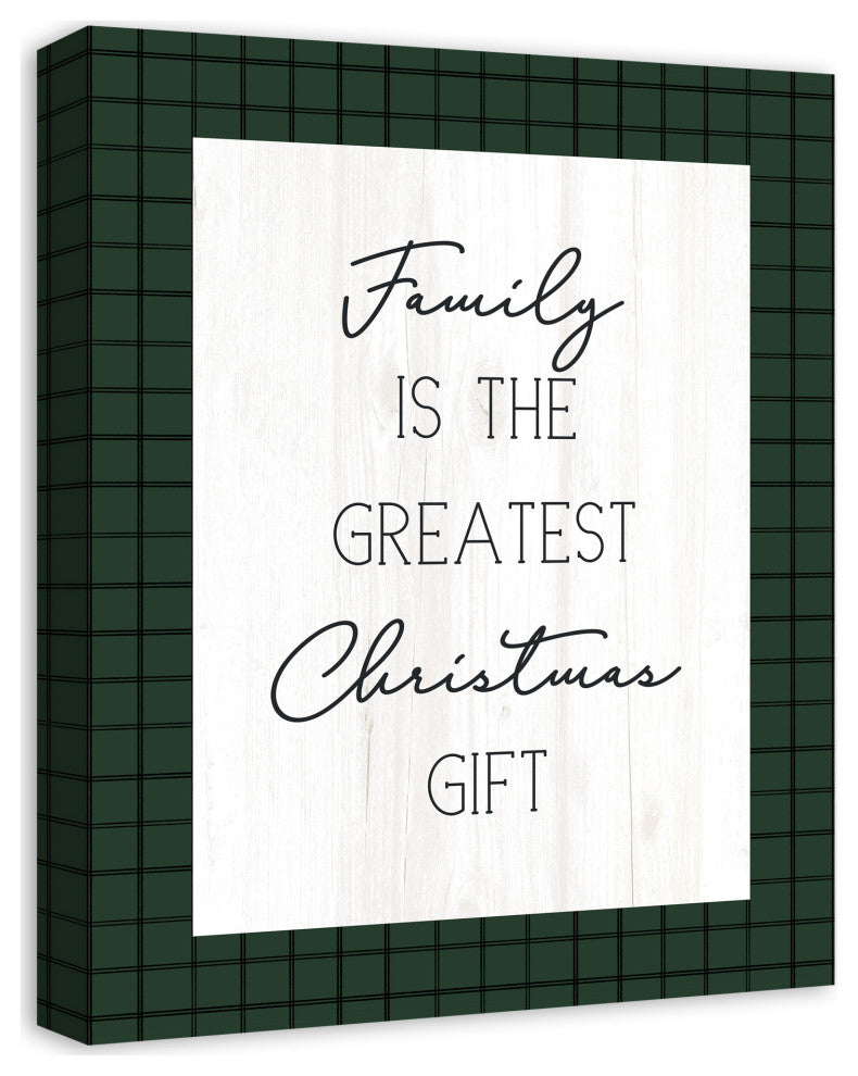 Greatest Christmas Gift 16x20 Canvas Wall Art
