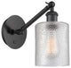 Innovations 317-1W-BK-G112-LED 1-Light Sconce, Matte Black