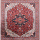 Ahgly Company Indoor Square Mid-Century Modern Area Rugs, 8' Square