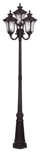 Oxford Outdoor 4-Headed Post Light, Bronze