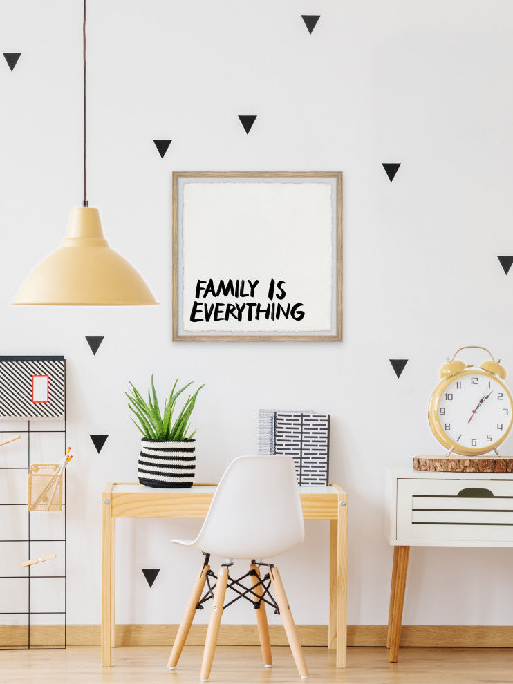"Family Is Everything V" Framed Painting Print, 18x18