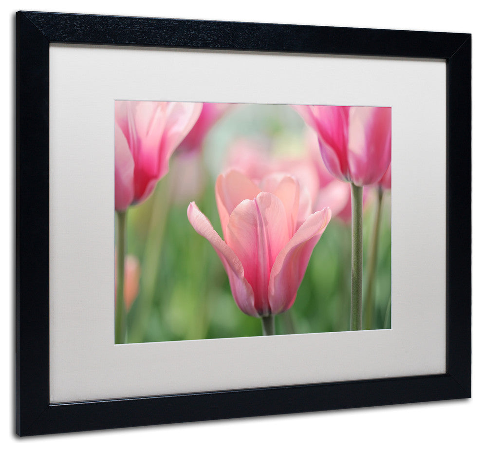 Cora Niele ''Tulip Mirella'' Matted Framed Art