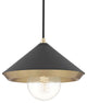 Mitzi Marnie One Light Pendant H139701L-AGB/BK