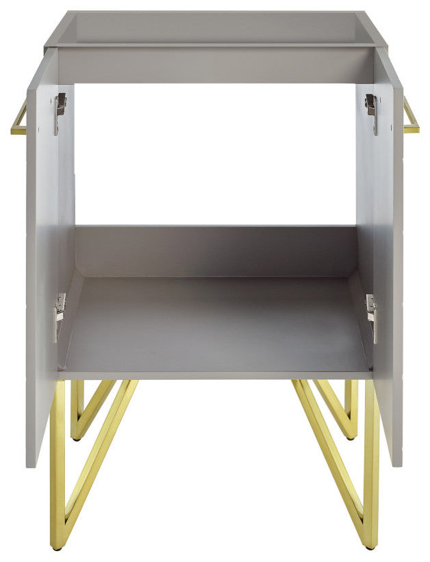 Annecy 24 Diamond Grey Bathroom Vanity Cabinet Only, SM-BV257E