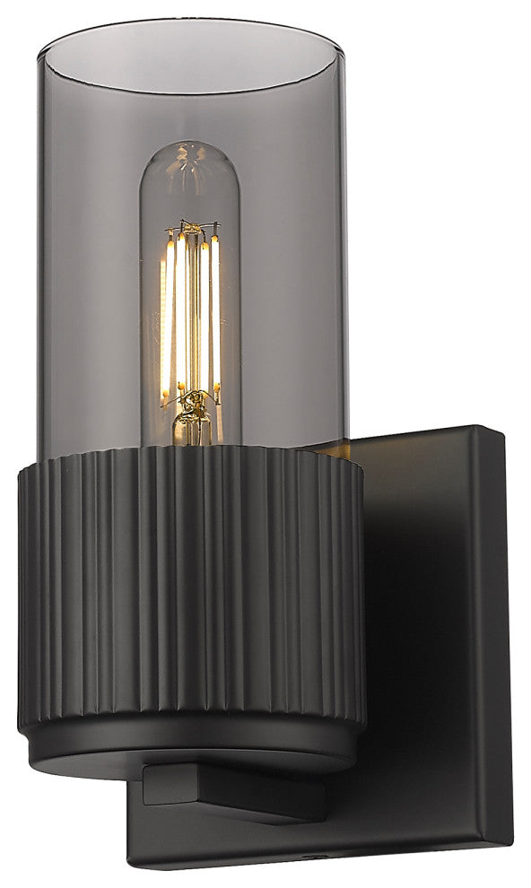 Innovations Bolivar 1 5" Sconce Matte Black