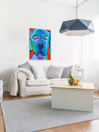 "I'm Sorry" Painting Print on Wrapped Canvas, 30"x45"