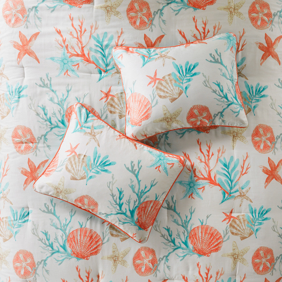 Madison Park Sateen Printed 7-Piece Comforter Set, California King