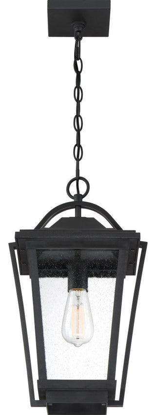Quoizel DRS1911 Darius 1 Light 11"W Outdoor Pendant - Earth Black