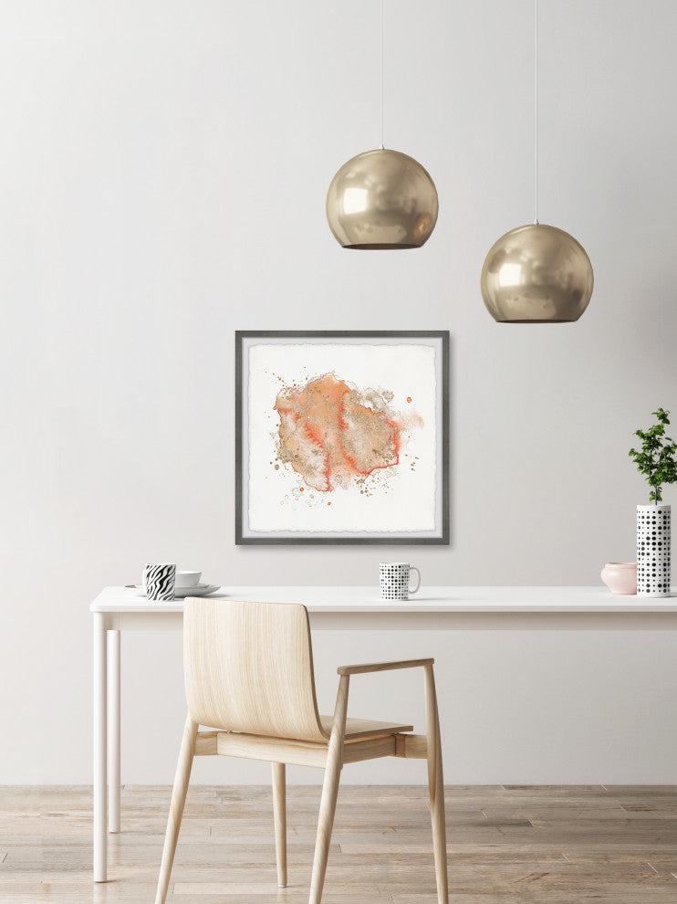 "Narrow Passage" Framed Painting Print, 12x12