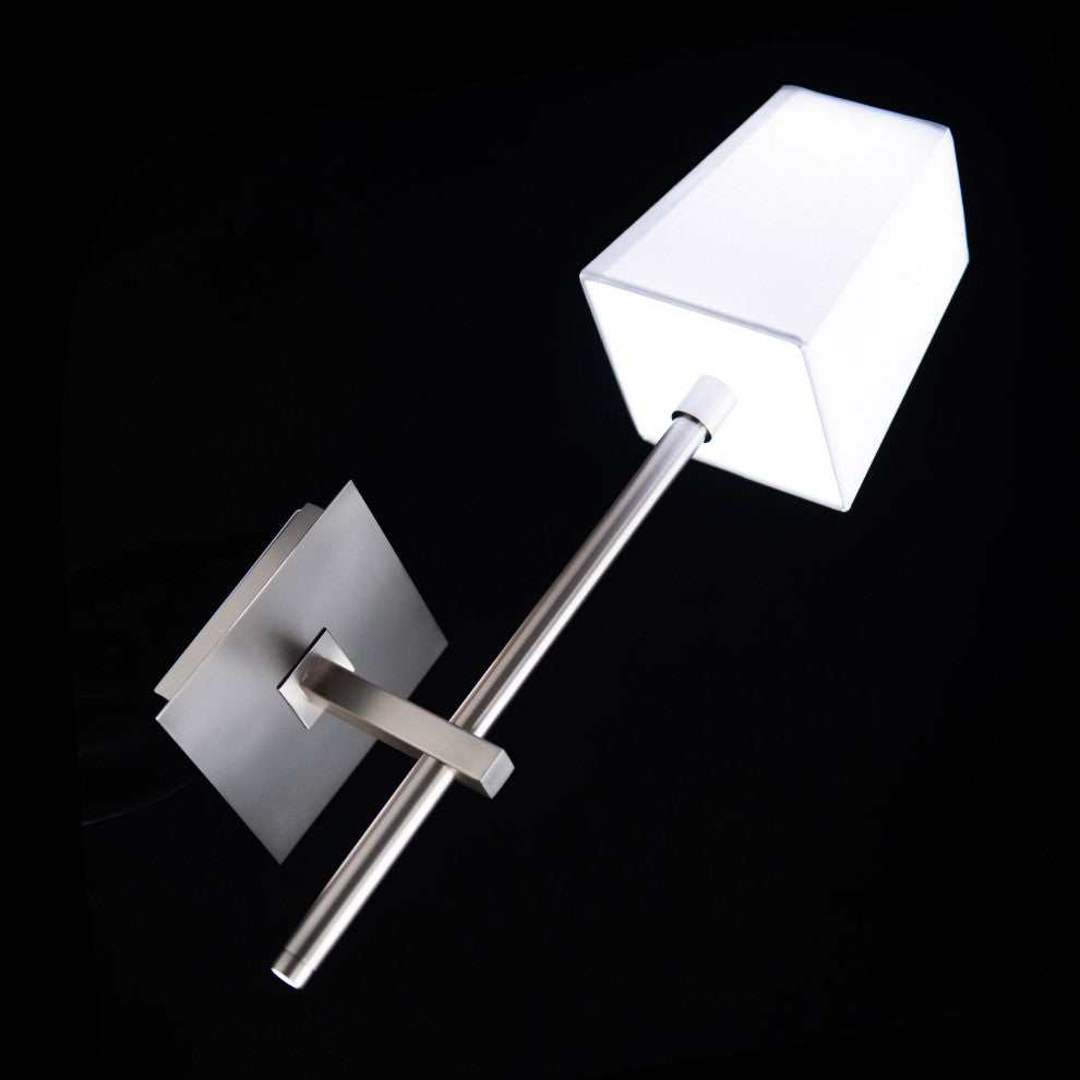 Seville 21" LED Wall Sconce 3000K, Brushed Nickel