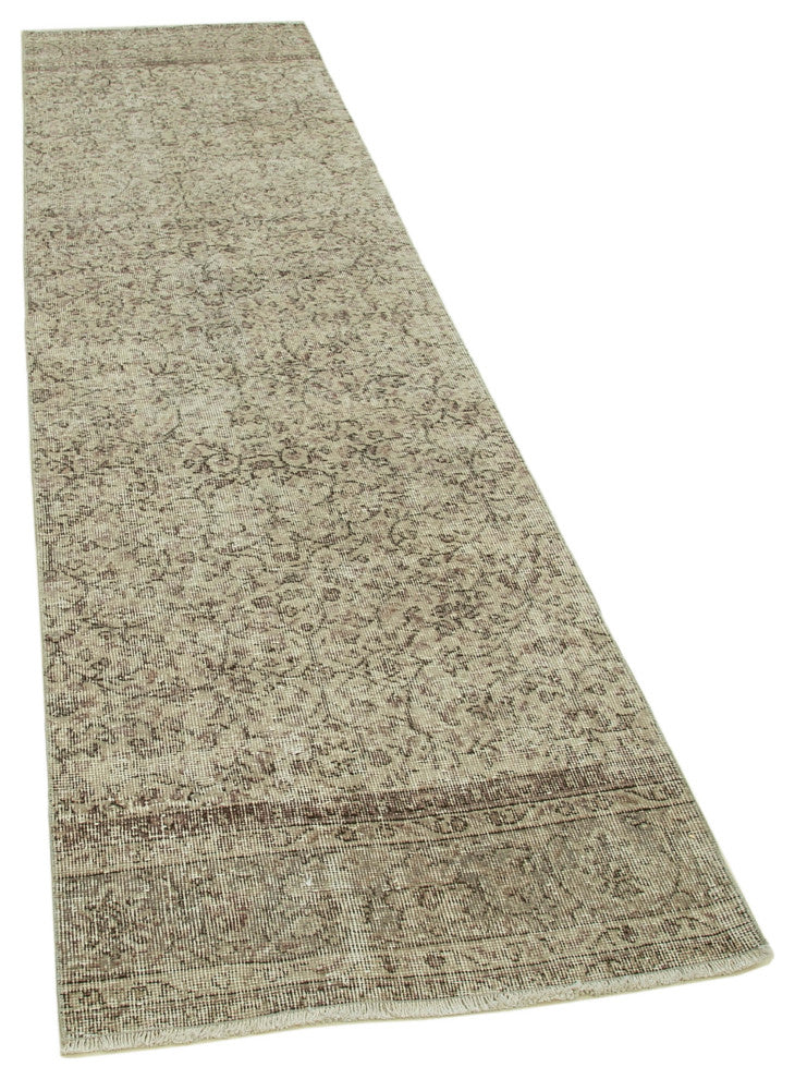 Rug N Carpet - Hand-knotted Oriental 2' 8" x 9' 10" Unique Hallway Runner Rug